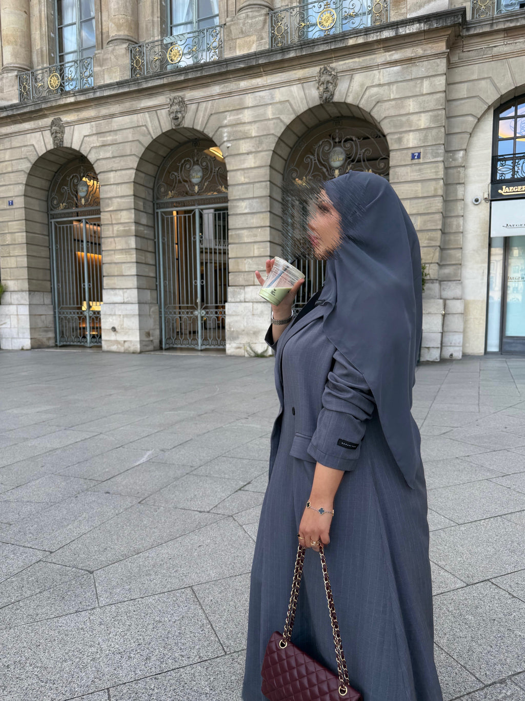 Abaya Blazer Gray