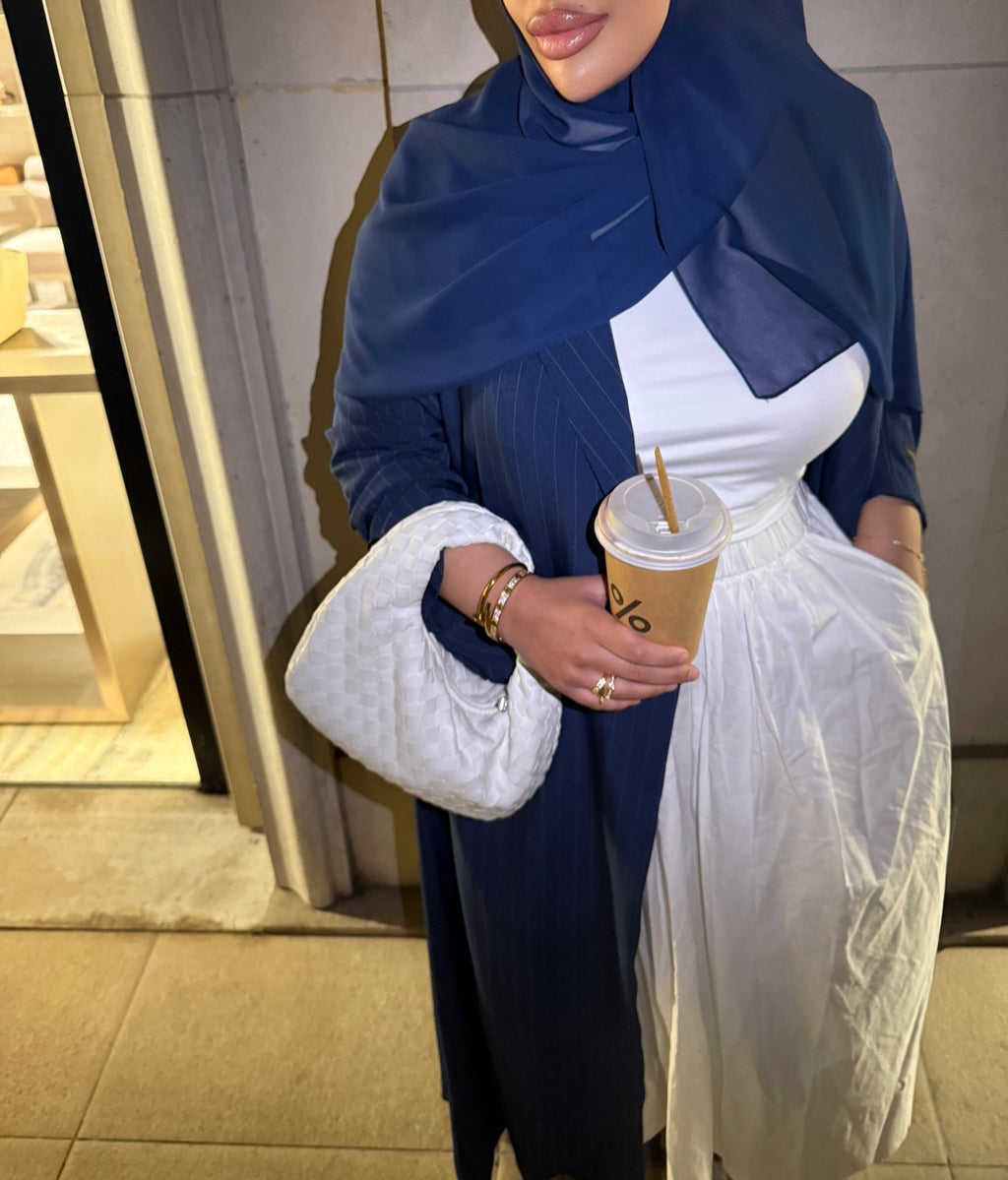 Abaya Blazer Navy Blue