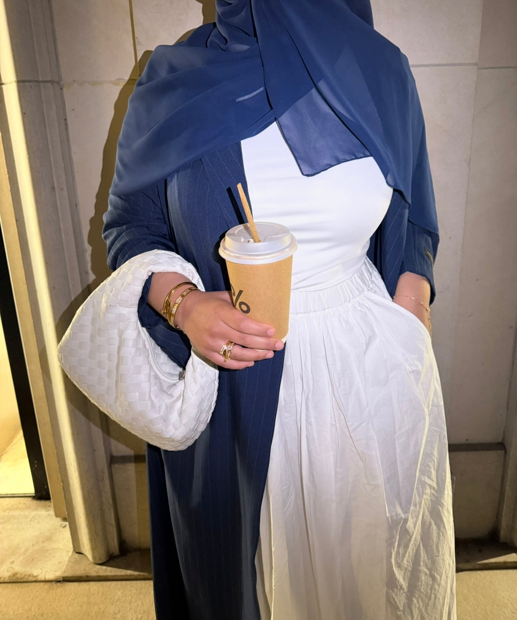 Abaya Blazer Navy Blue