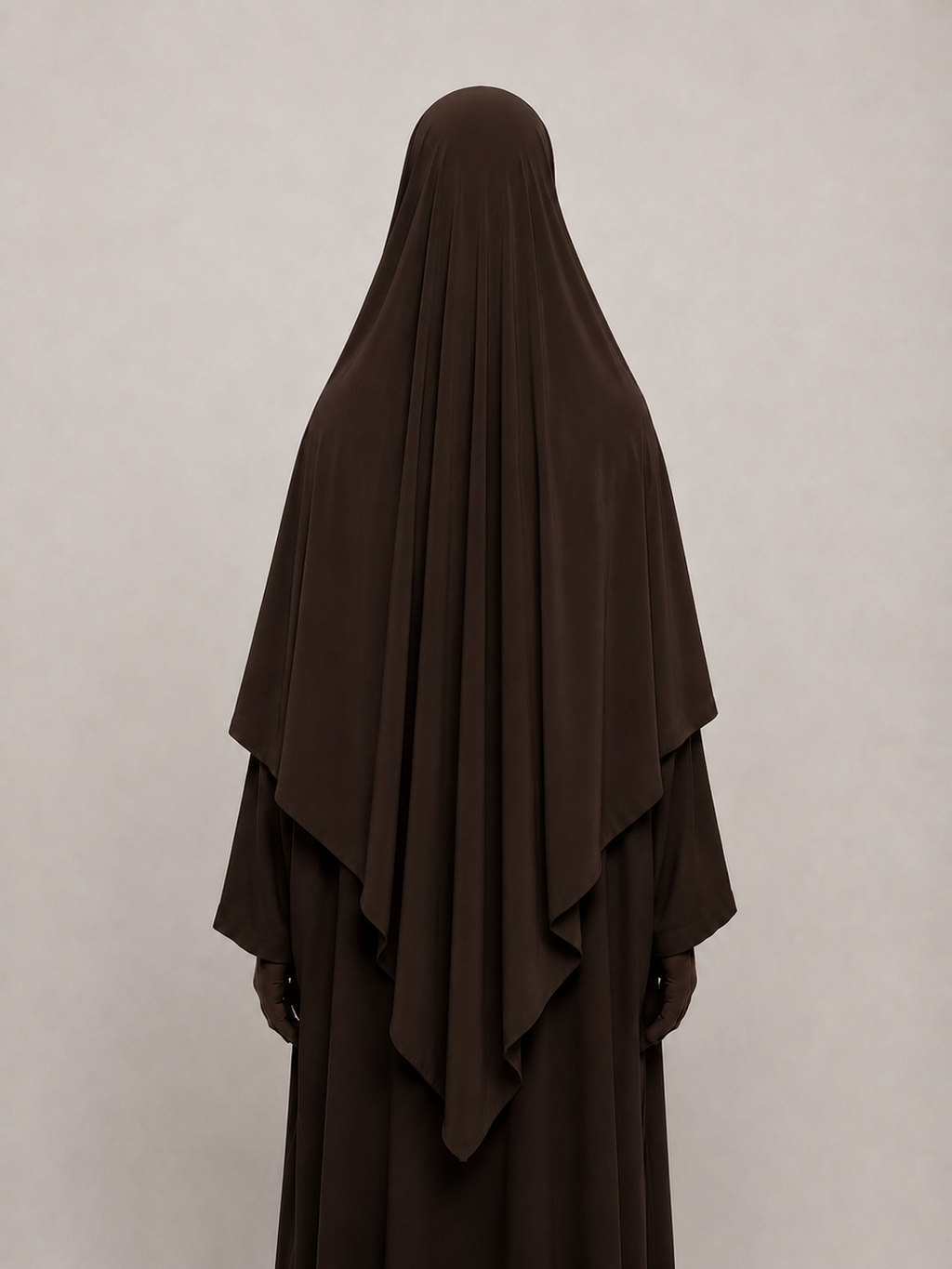 Khimar premium jersey - Chocolate
