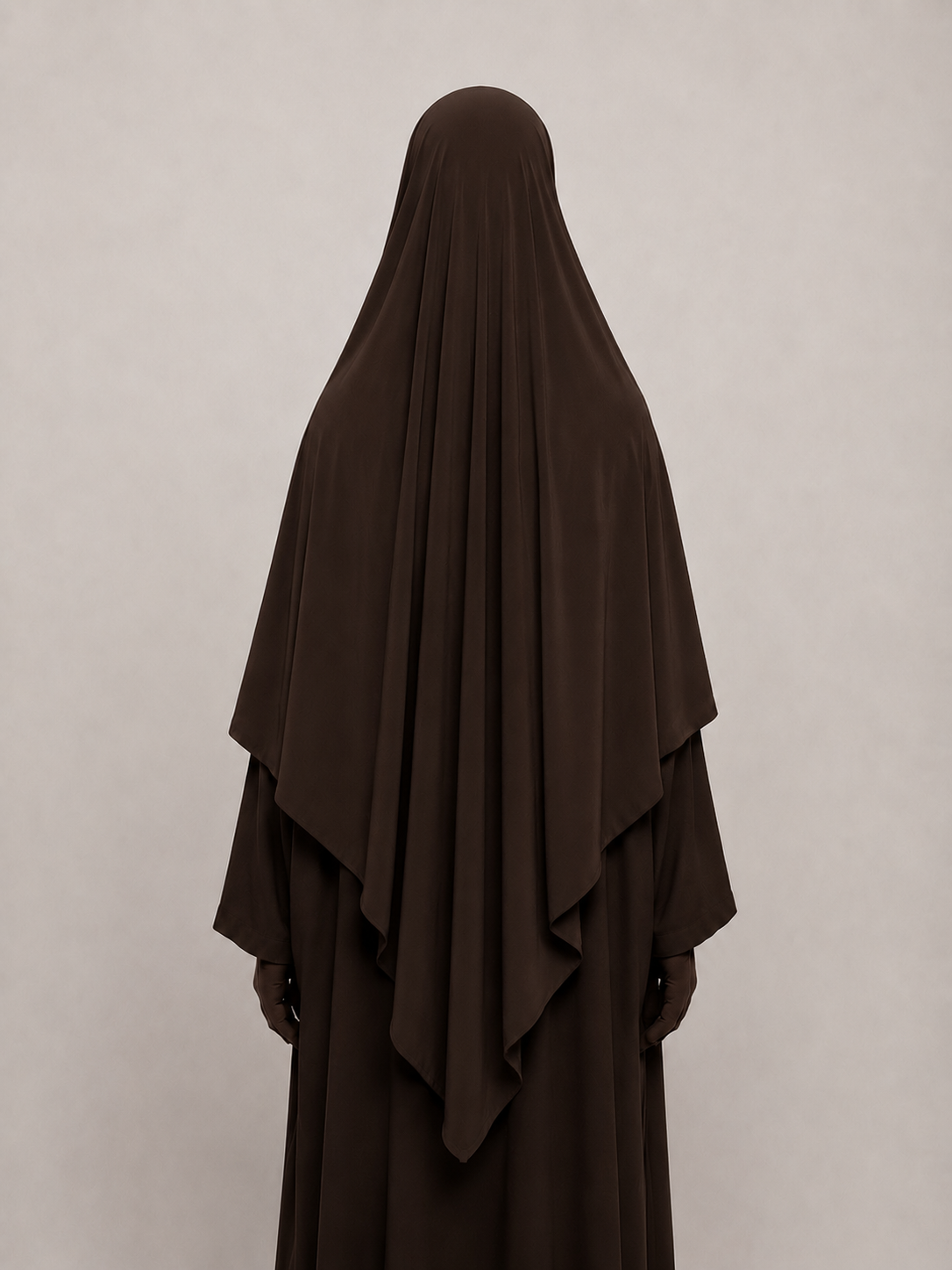 Khimar premium jersey - Chocolate