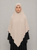 Khimar premium jersey - Beige