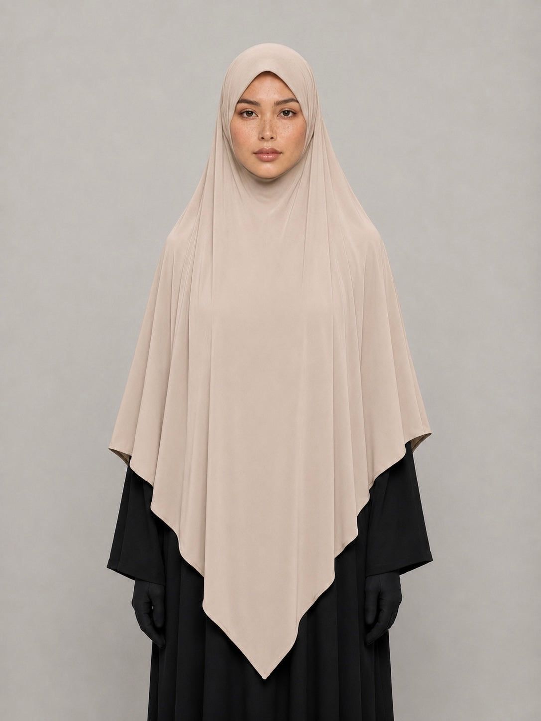 Khimar premium jersey - Beige