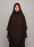 Khimar premium jersey - Chocolate