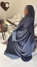 Abaya Layali Gris Acier